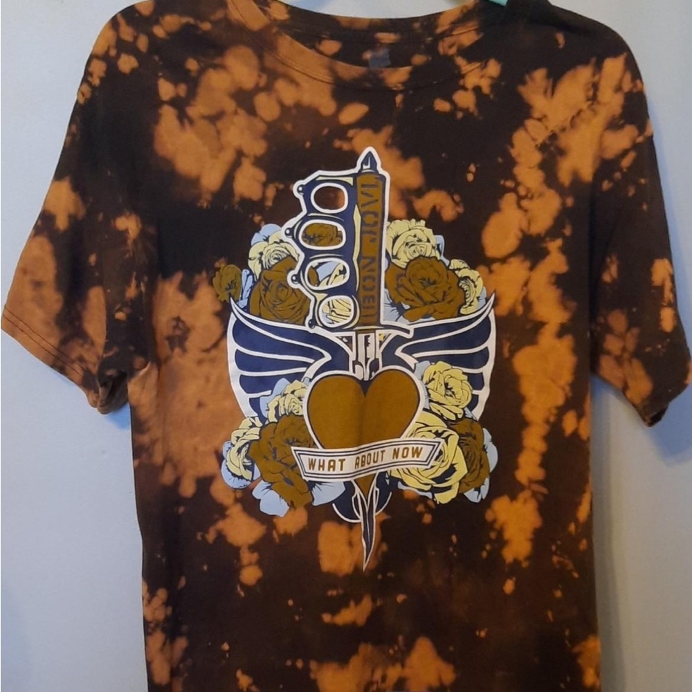 Upcycled Bon Jovi tee
